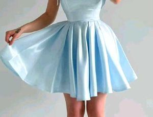 NEW🩵Sky Blue Fit & Flare Dress