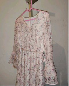 Floral Print Midi Dress