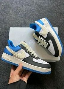 Nike Air Force One Blue Black White Tera Scape