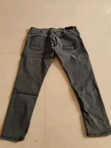 Gray Denim Jeans
