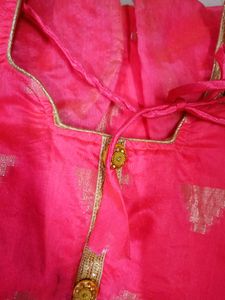 Chanderi Silk 3pc Suit