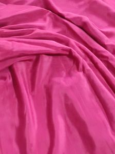 Maronish Red And Green Pure Crepe Silk Saree