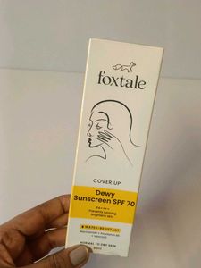 Foxtale Dewy Sunscreen SPF 70