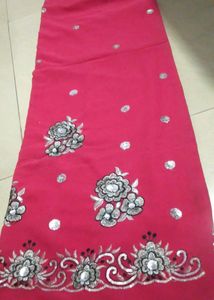 SALE🎉SALE🎉SALE🎉.     Brand New Saare Beautiful Rani Pink colour                         No Coins❌ No Swap ❌ Only cash ✅