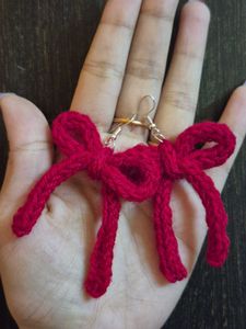 bow earrings