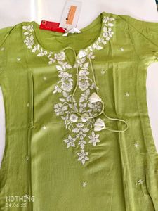 Elegant Embroidered Kurta