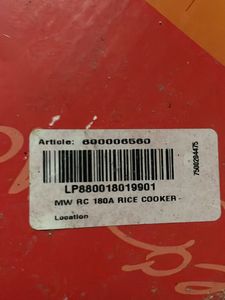 Brand new  Maharaja Whiteline Electric Cook 1.8L