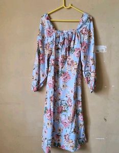 Cottagcore Floral Dress