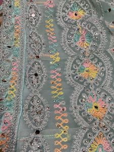 Selling Lehanga Choli Sky Blue Colour