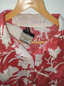 Floral Print Crop Top