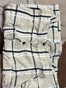 Plaid Button-Up Tank