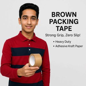 Brown Packing Tape: Heavy Duty & Strong Grip