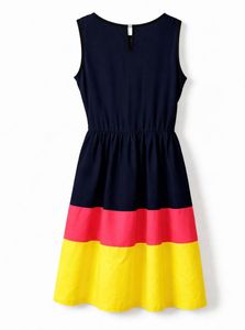 Colorful Sleeveless Dress