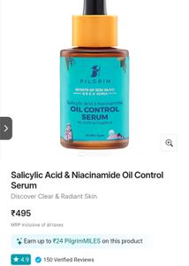 Pilgrims Serum For Acne And Uneven Skin