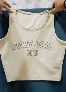 Baby Girl 90's Crop Top (S)