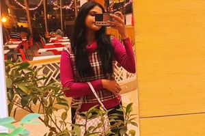 Pink &amp; White Sweater