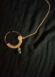Emerald &amp; Pearl Bridal Jewelry Set