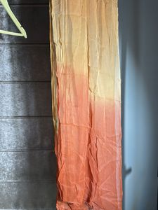 Stylish Rust Kurta with sleeves