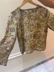 Floral Y2k Print Top