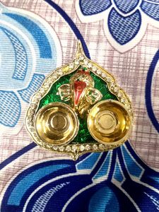 Hindu Ganesh Decorative Tikka Trat