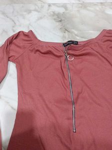 Blush Pink Bodycon Dress