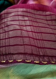 Purple Saree