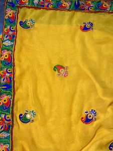 Only One Time Wearing Saree