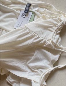 🫧 ✨ H&amp;M White Ruffled Mini Skirt