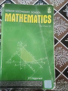 Class 12 Mathematics Textbook