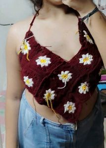 Crochet Halter Top