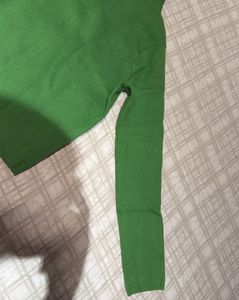 Green Knit Turtleneck