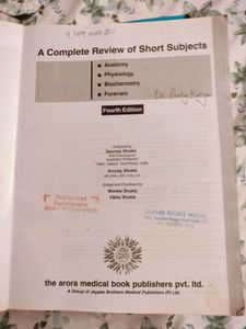 ACROSS: Anatomy, Physiology, Biochemistry
