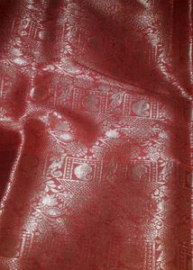 Red Pallu Saree