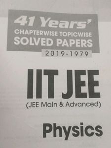 ARIHANT 41 Years&#39; ChapterWise TopicWise