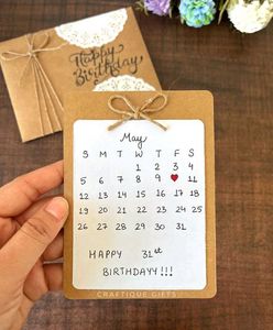 Combo Of Calendar &amp; Bouquet!