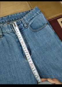 Light Wash Straight Leg Jeans