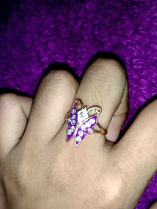 Butterfly Sparkle Ring