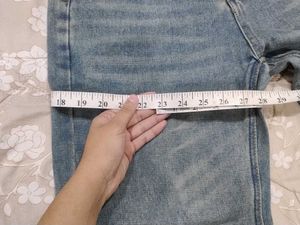 Vintage Wash Flare Jeans