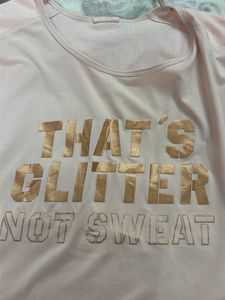 Stylish Pink Gym Top