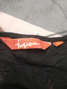 Elegant Black Embroidered Dress