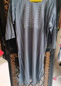 Elegant Grey Kurta
