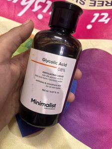 Minimalist Glycolic Acid 08%