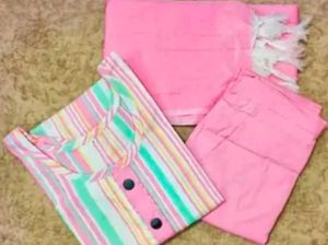 Striped Kurta Set