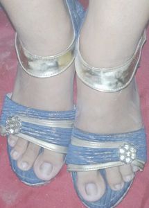 Elegant Navy Blue Heels