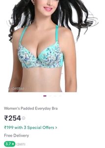 Heavily Padded Push Up Bra