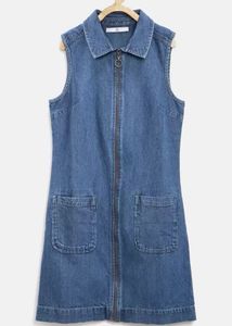 Denim Sleeveless Dress
