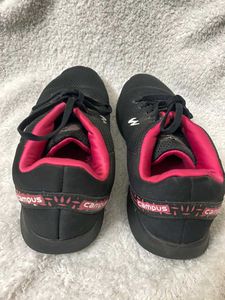Black &amp; Pink Sneakers