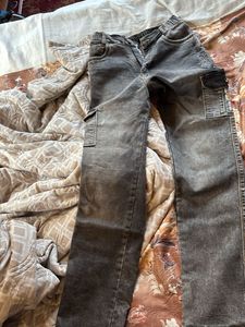 Gray Cargo Pants