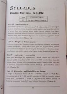 Control Systems SPPU Textbook