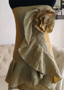 Vintage Mini Rose Tube Dress